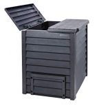 Thermo-Wood-Composter-600-litres-Anthracite-Brown-with-Ground-Grid-0-0