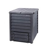 Thermo-Wood-Composter-600-litres-Anthracite-Brown-with-Ground-Grid-0